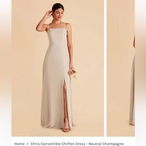 Birdy Grey Chris Convertible Chiffon Dress